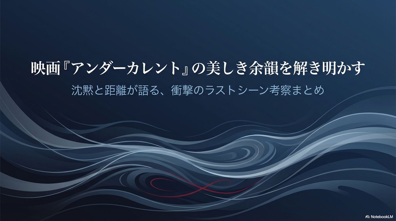 アンダーカレント映画のラストシーンを考察！犯人の正体と結末の真実