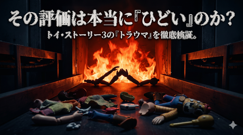 トイストーリー3のピエロが怖い理由とロッツォの最後がひどいと言われる真相